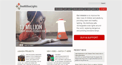 Desktop Screenshot of onemillionlights.org